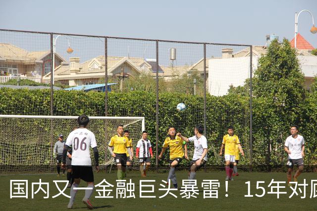 国内又一金融巨头暴雷！15年对顾客零违约，原来是拿新钱填旧坑