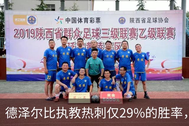 德泽尔比执教热刺仅29%的胜率，执教热刺10场以上的教练中最低
