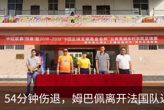 54分钟伤退，姆巴佩离开法国队返回皇马